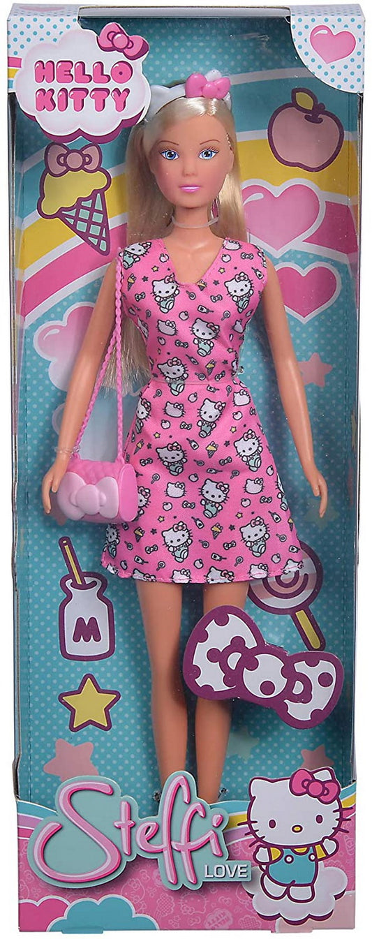 Papusa steffi love hello kitty fashion roz inchis