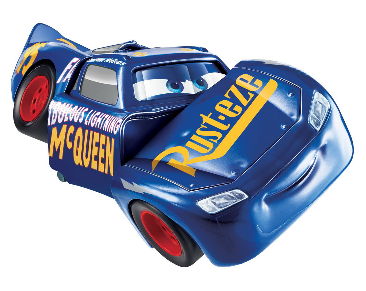 Cars3 masinute rasucite mcqueen albastru