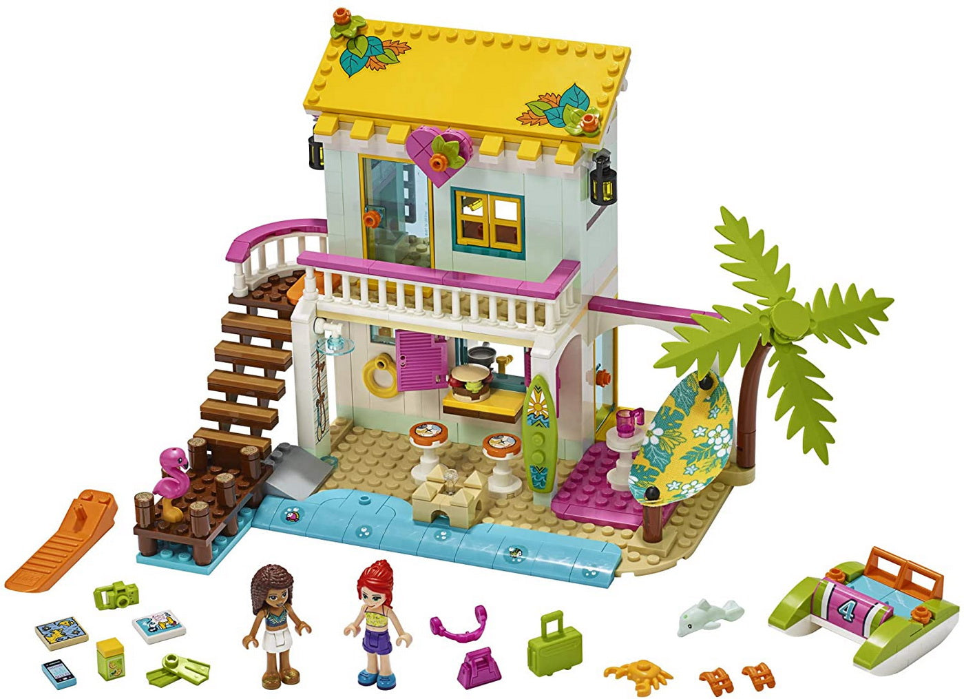 Lego friends casa de pe plaja 41428