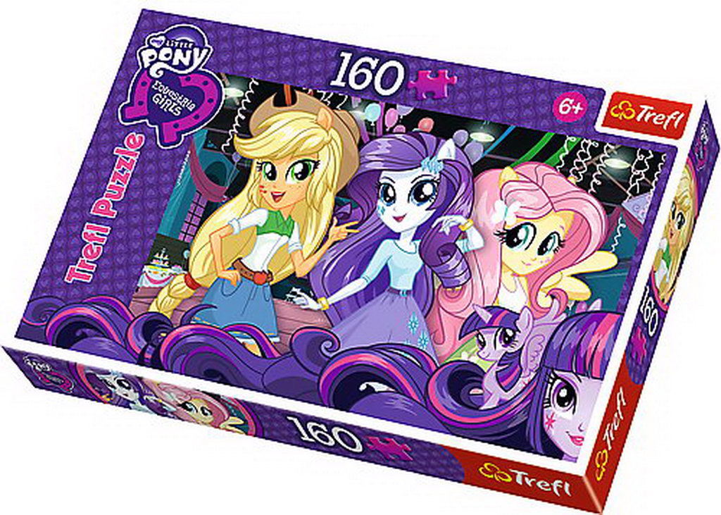 Puzzle trefl 160 fetele equestria la bal