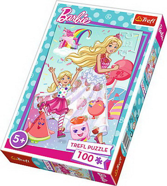 Puzzle trefl 100 lumea lui barbie