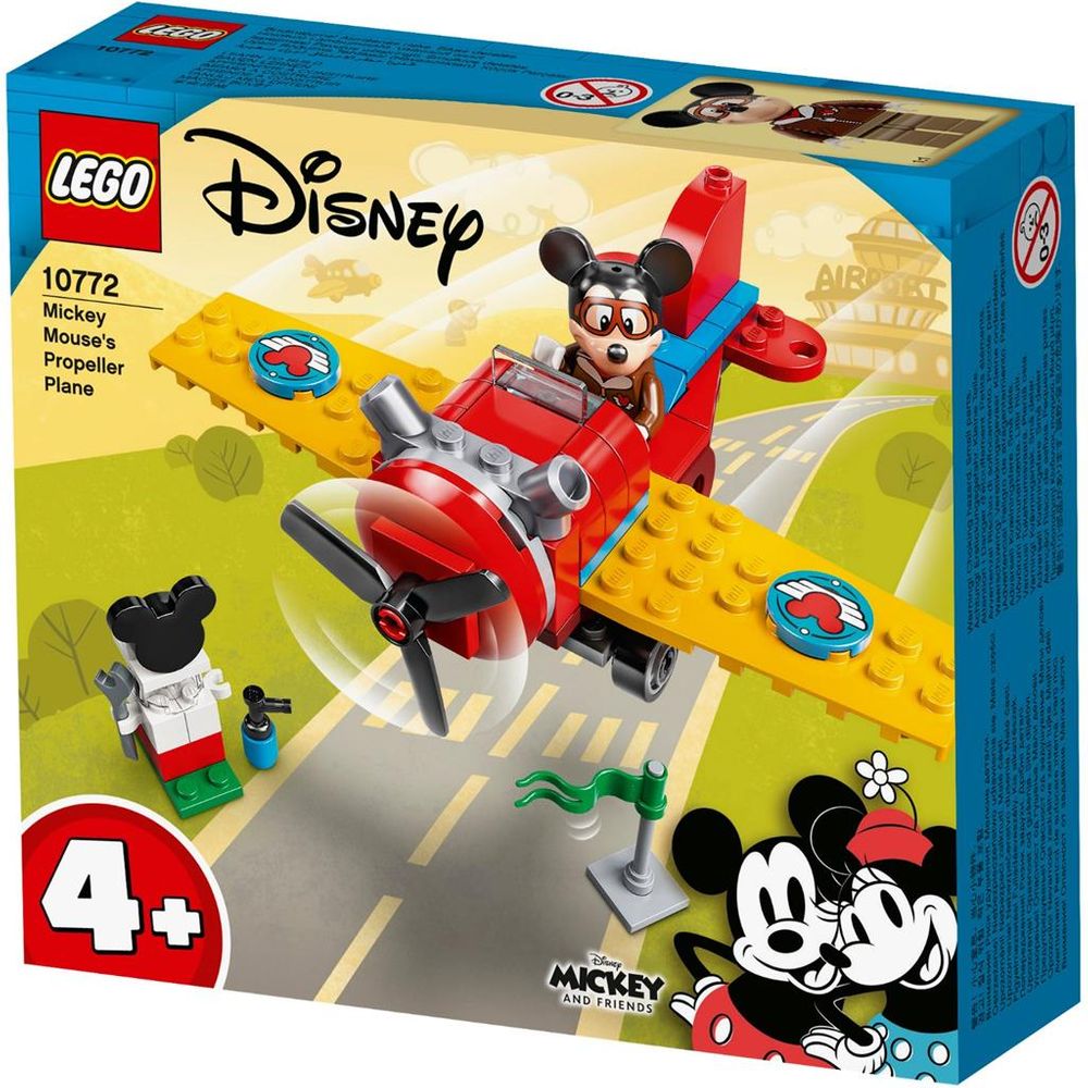 Lego mickey and friends avionul cu elice al lui mickey mouse 10772