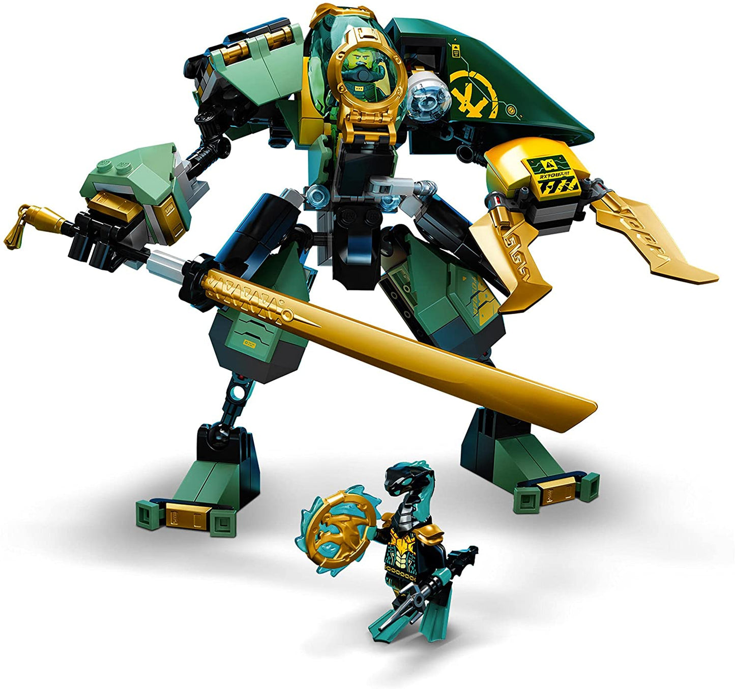 Lego ninjago robotul hidro al lui lloyd 71750