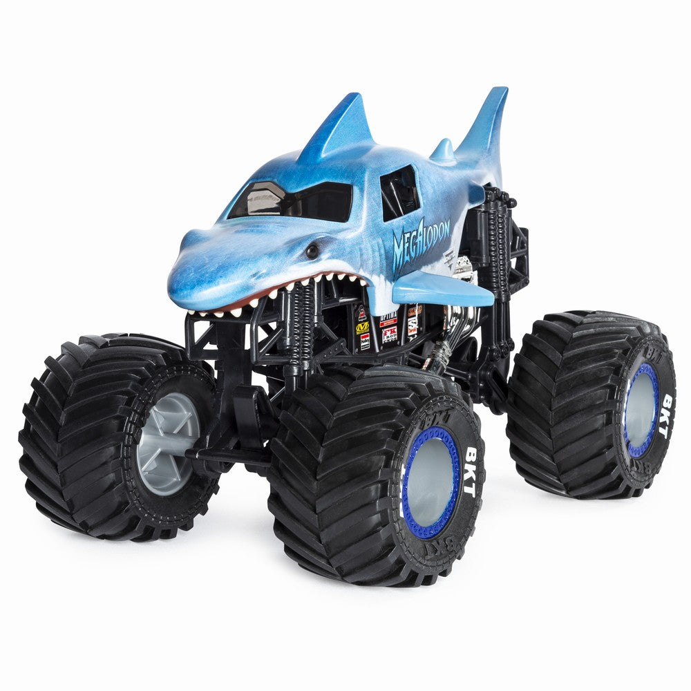 Monster jam machete metalice scara 1 la 24 megalodon