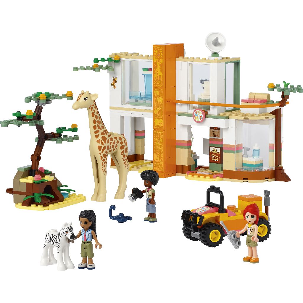 Lego friends salvarea animalelor salbatice cu mia 41717