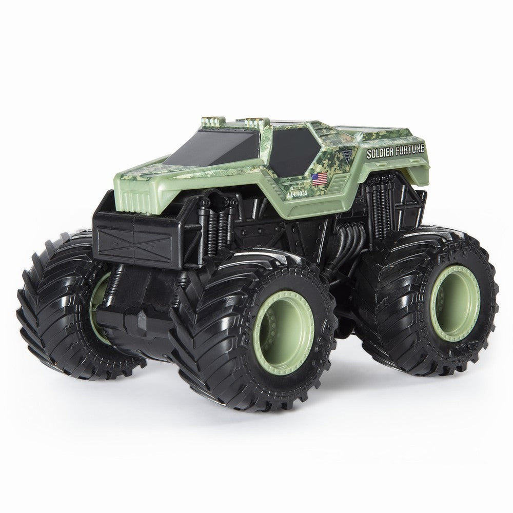 Monster jam macheta soldier of fortune seria roar scara 1 la 43