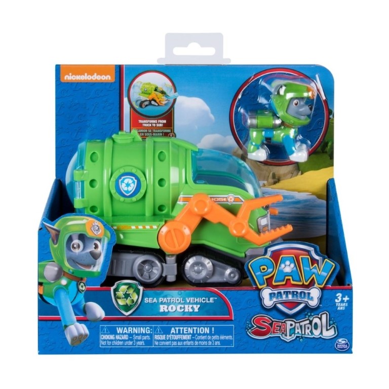 Set de joaca spin master vehicule tematice paw patrol rocky