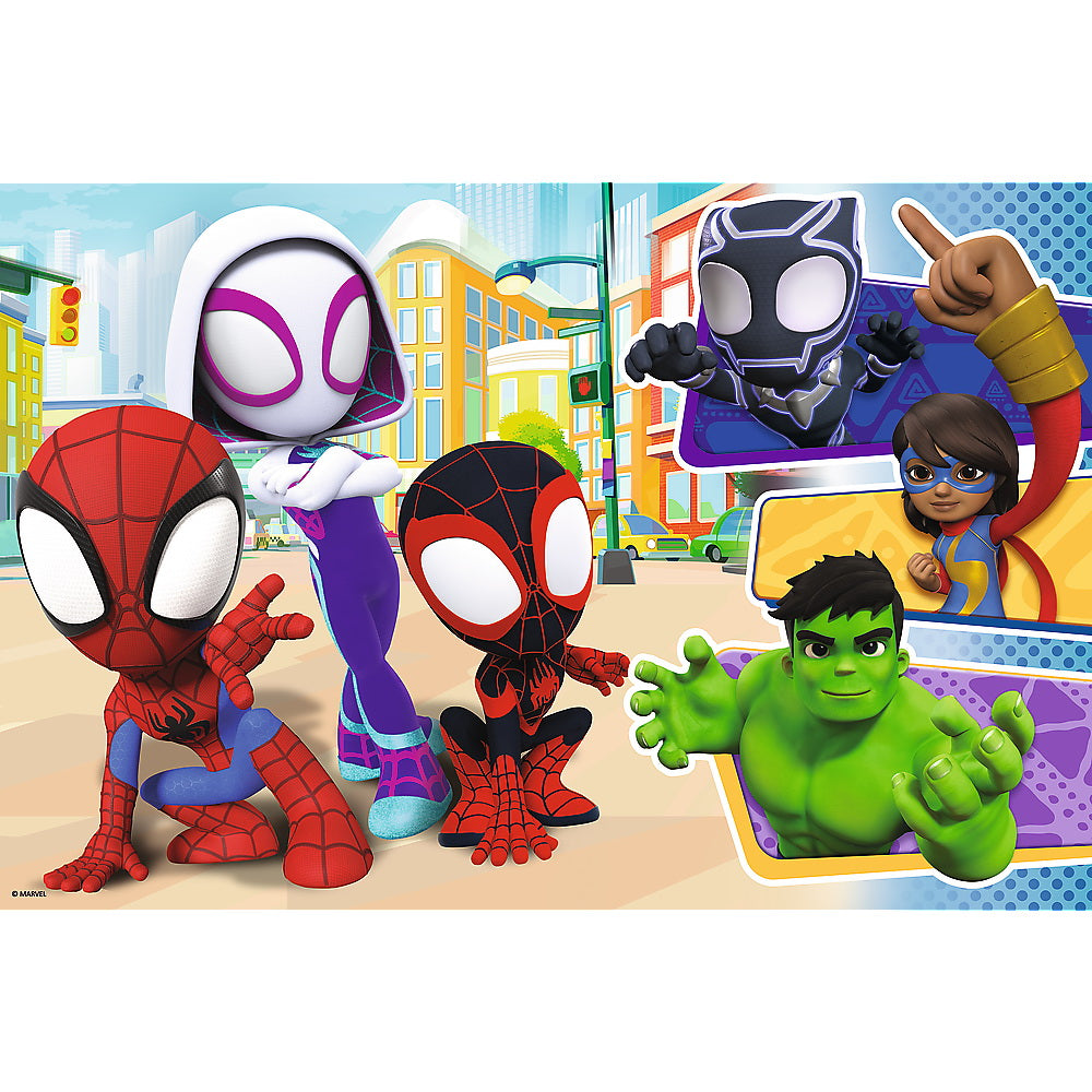 Puzzle trefl 24 maxi spidey si prietenii lui extraordinari