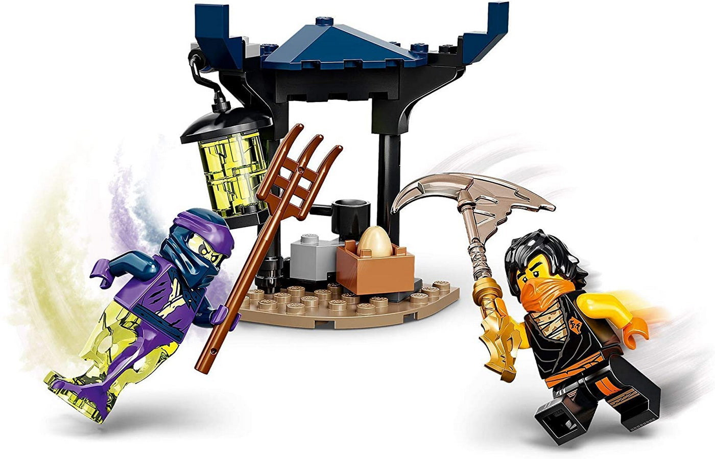 Lego ninjago set de lupta epica - cole contra razboinicul fantoma 71733