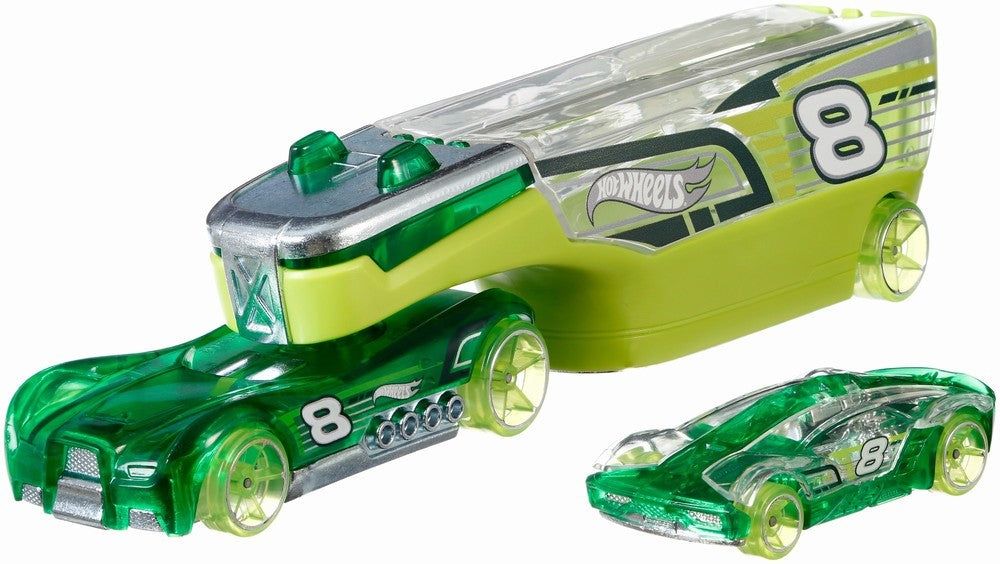 Hot wheels set camion si masina sport wingstorm