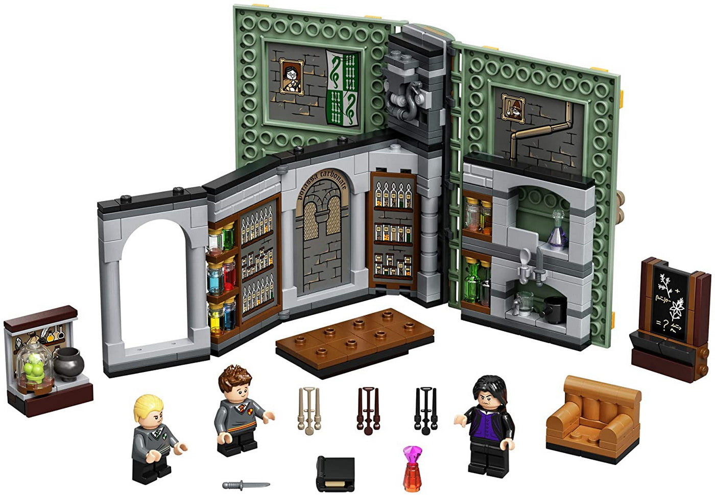 Lego harry potter  moment hogwarts: lectia de potiuni 76383