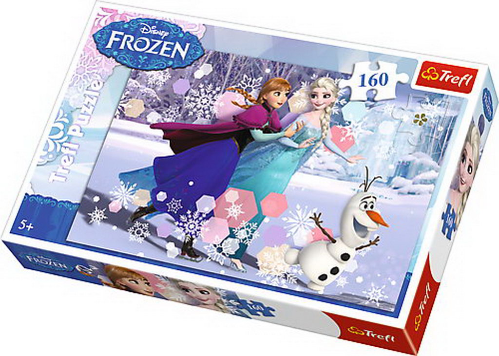 Puzzle trefl 160 cu patinele pe lac