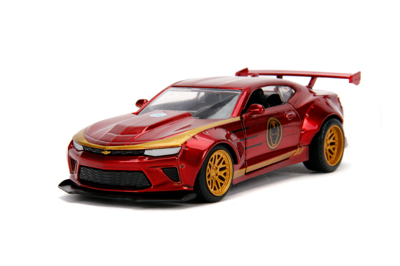 Masinuta metalica iron man 2016 chevy camaro ss scara 1 la 32