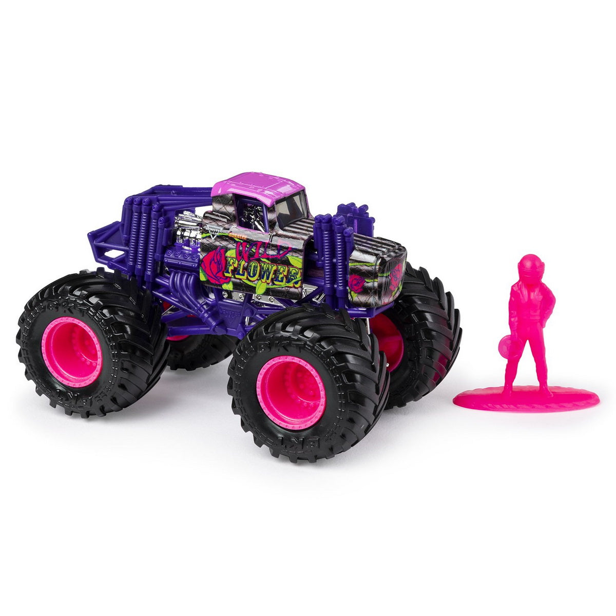 Monster jam metalice scara 1 la 64 wild flower