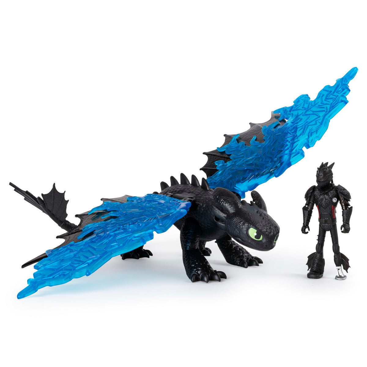 Dragons3 set dragon stirbul cu figurina hiccup