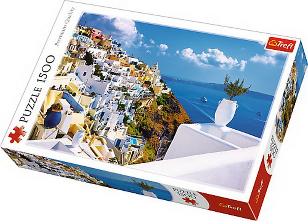 Puzzle trefl 1500 santorini