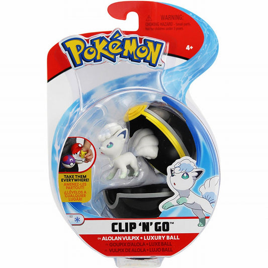 Pokemon figurina alolan vulpix in bila deluxe