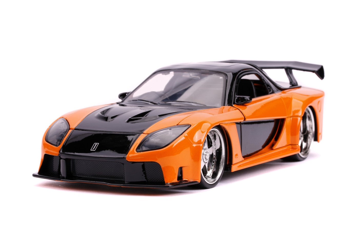 Fast and furious masinuta metalica mazda rx-7 scara 1:24