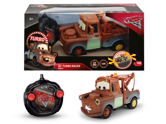 Masinuta radiocomandata cars3 bucsa turbo racer mater