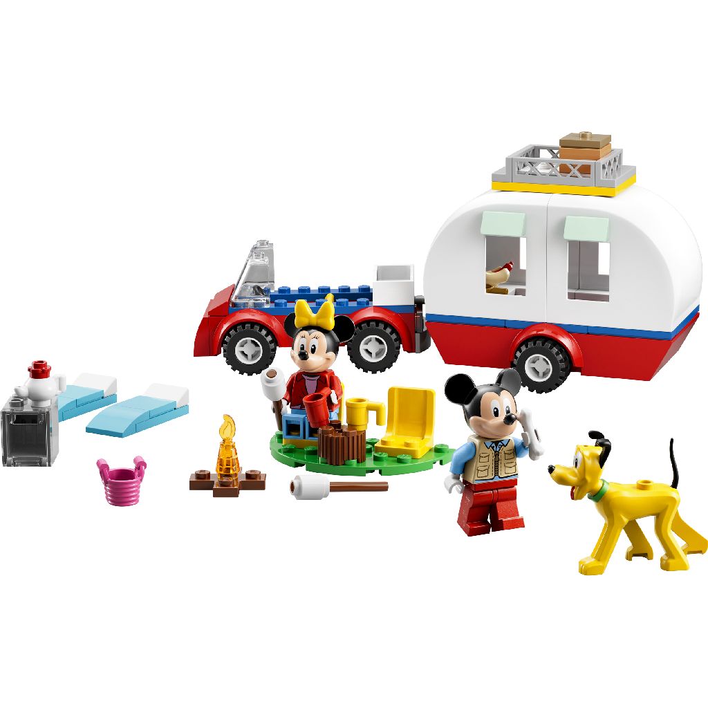 Lego mickey and friends camping cu mickey mouse si minnie mouse 10777