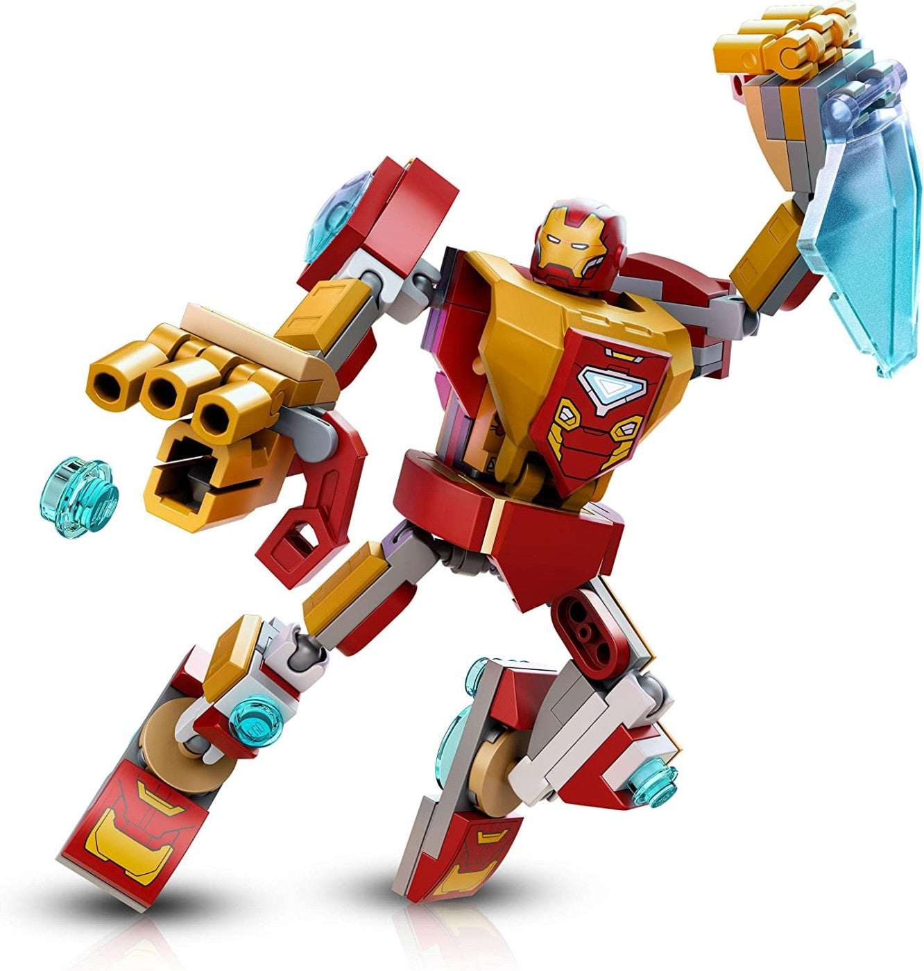 Lego super heroes armura de robot a lui iron man 76203