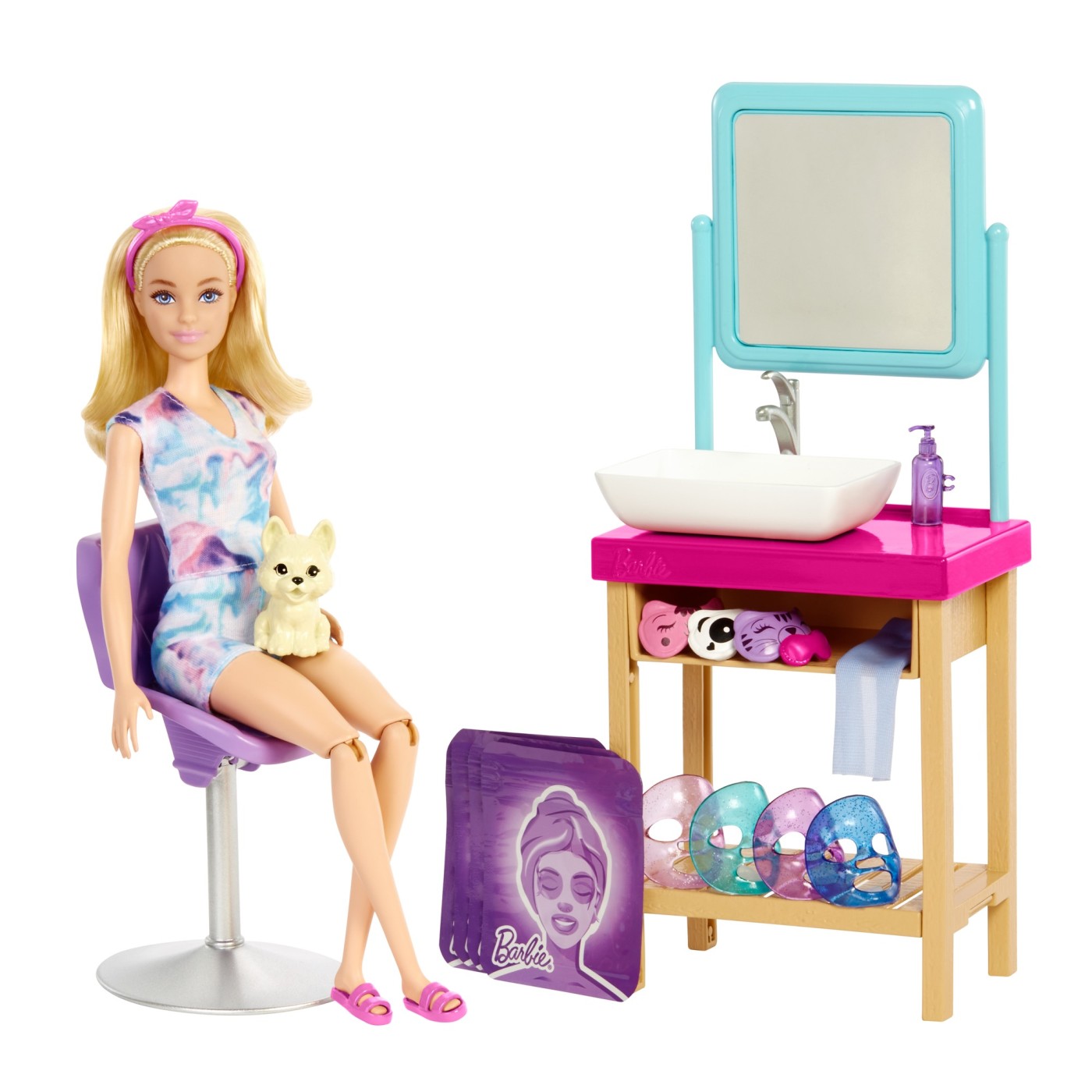 Barbie la salonul de cosmetica