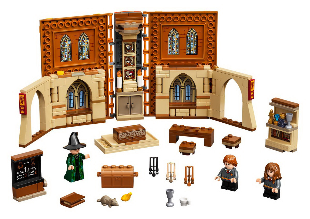 Lego harry potter  moment hogwarts: lectia de transfigurare 76382