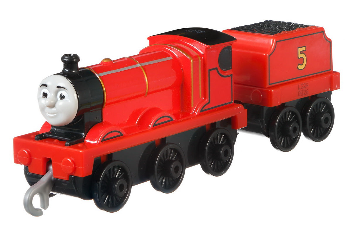 Thomas locomotiva cu vagon push along james