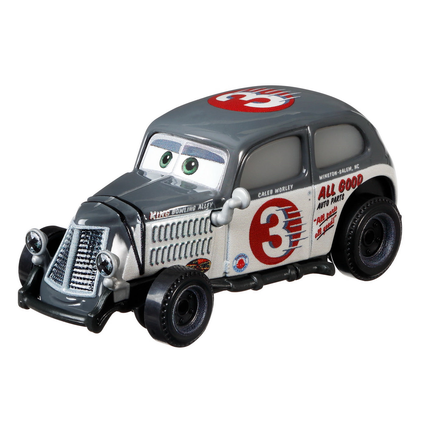 Masinuta metalica cars3 personajul caleb worley