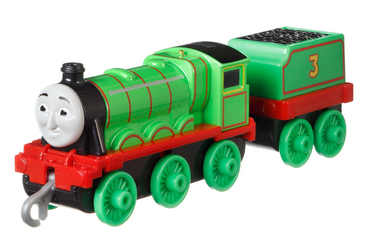 Thomas locomotiva cu vagon push along henry