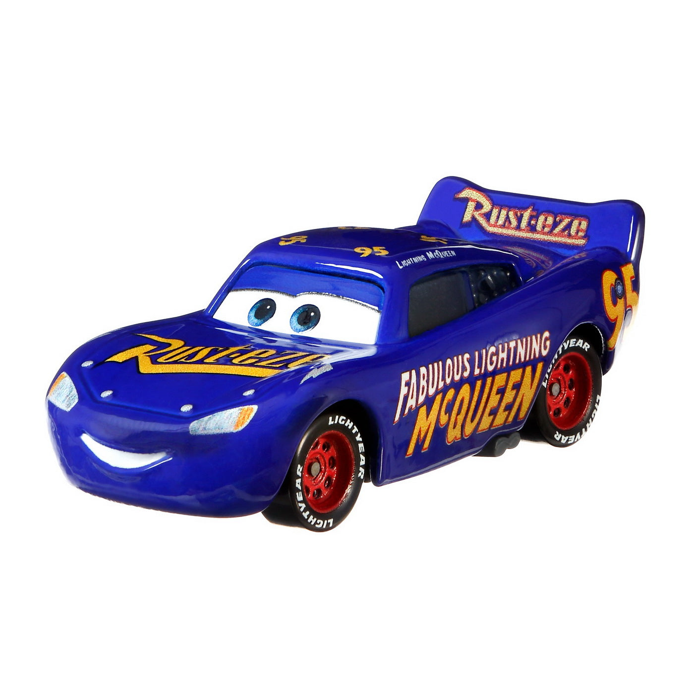 Masinuta metalica cars3 personajul fulger mcqueen albastru