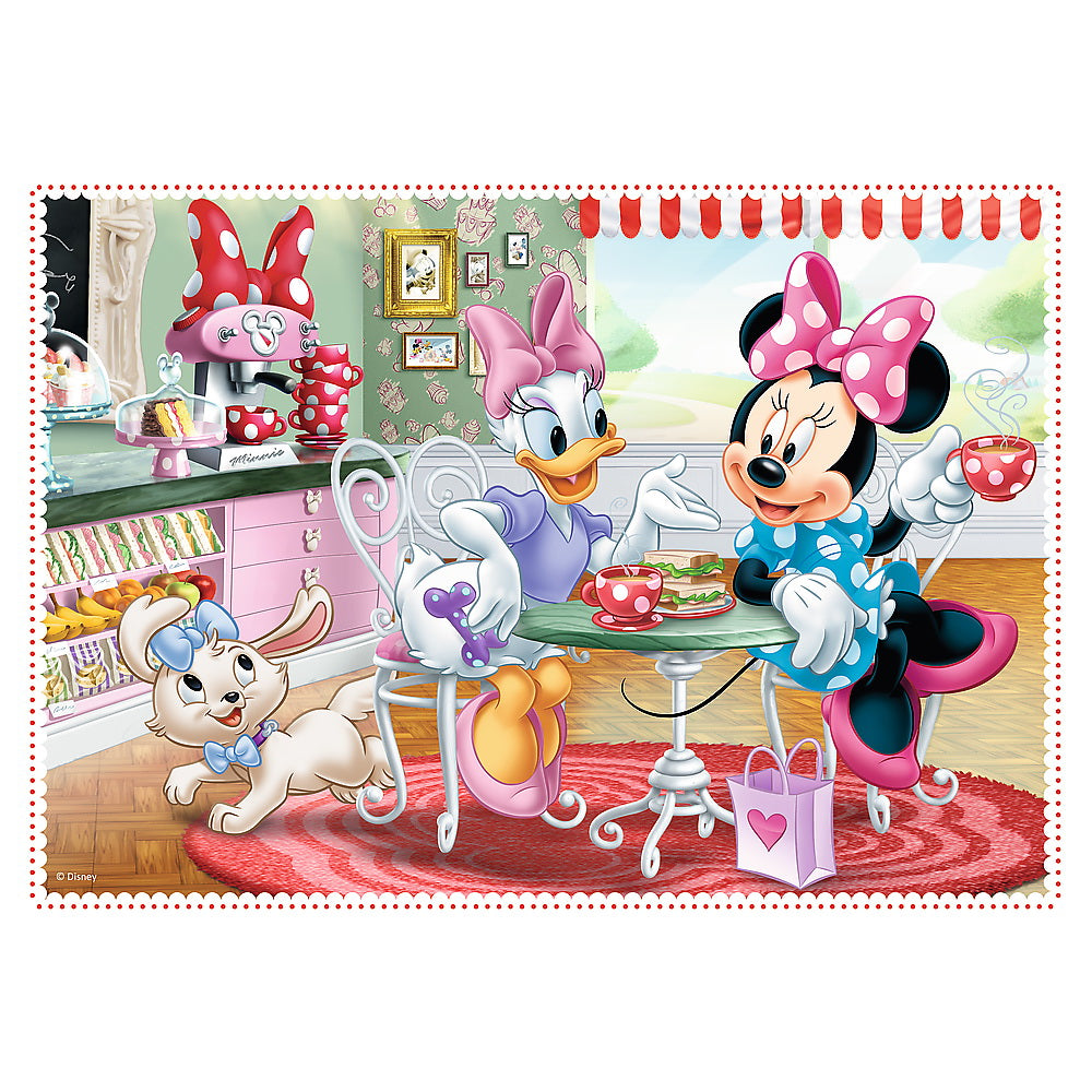 Puzzle trefl 4in1 minnie mouse si prietenii ei