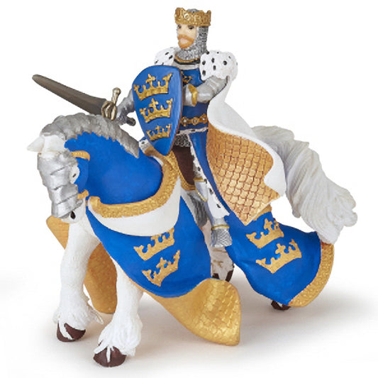 Papo figurina regele arthur bleu