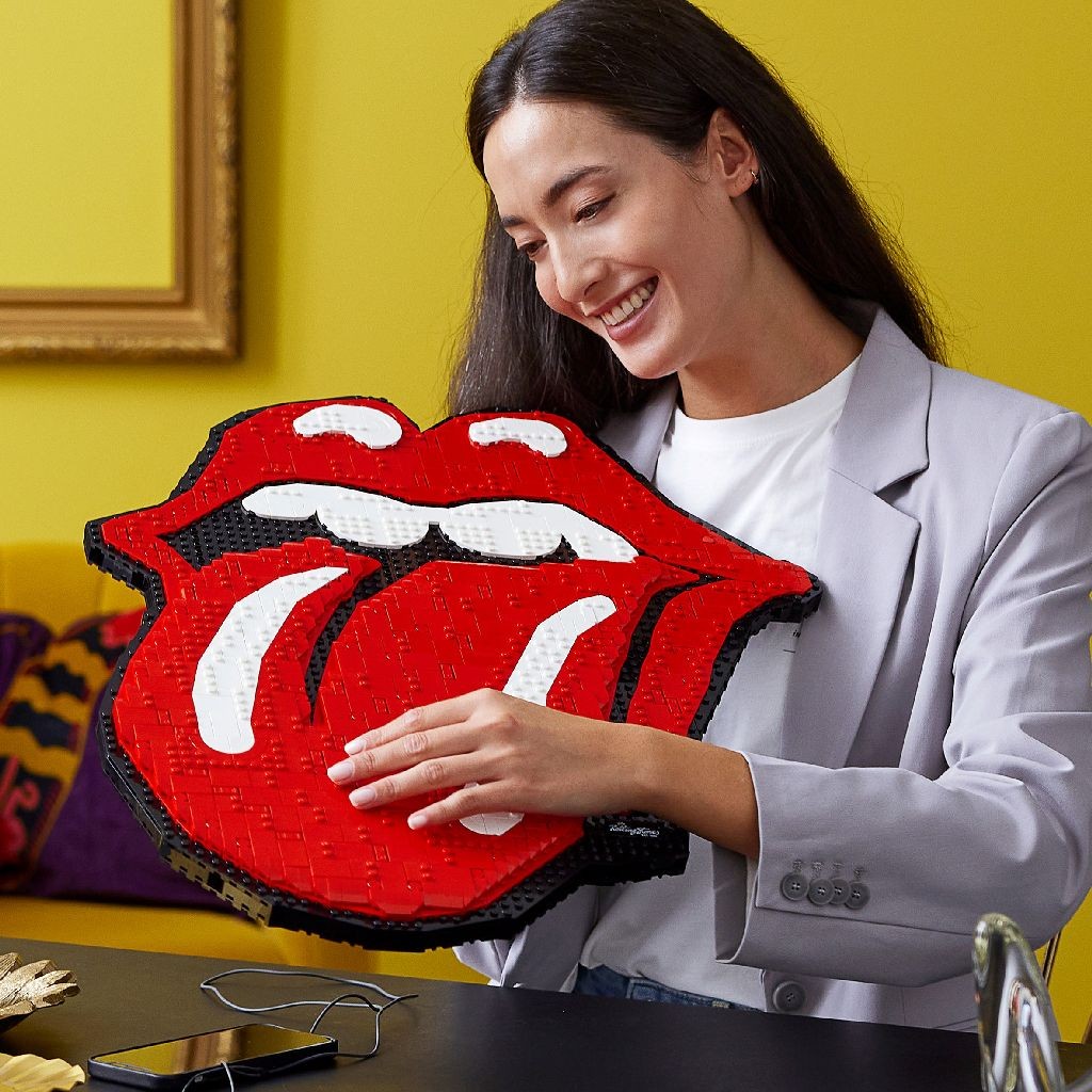 Lego art rolling stones 31206