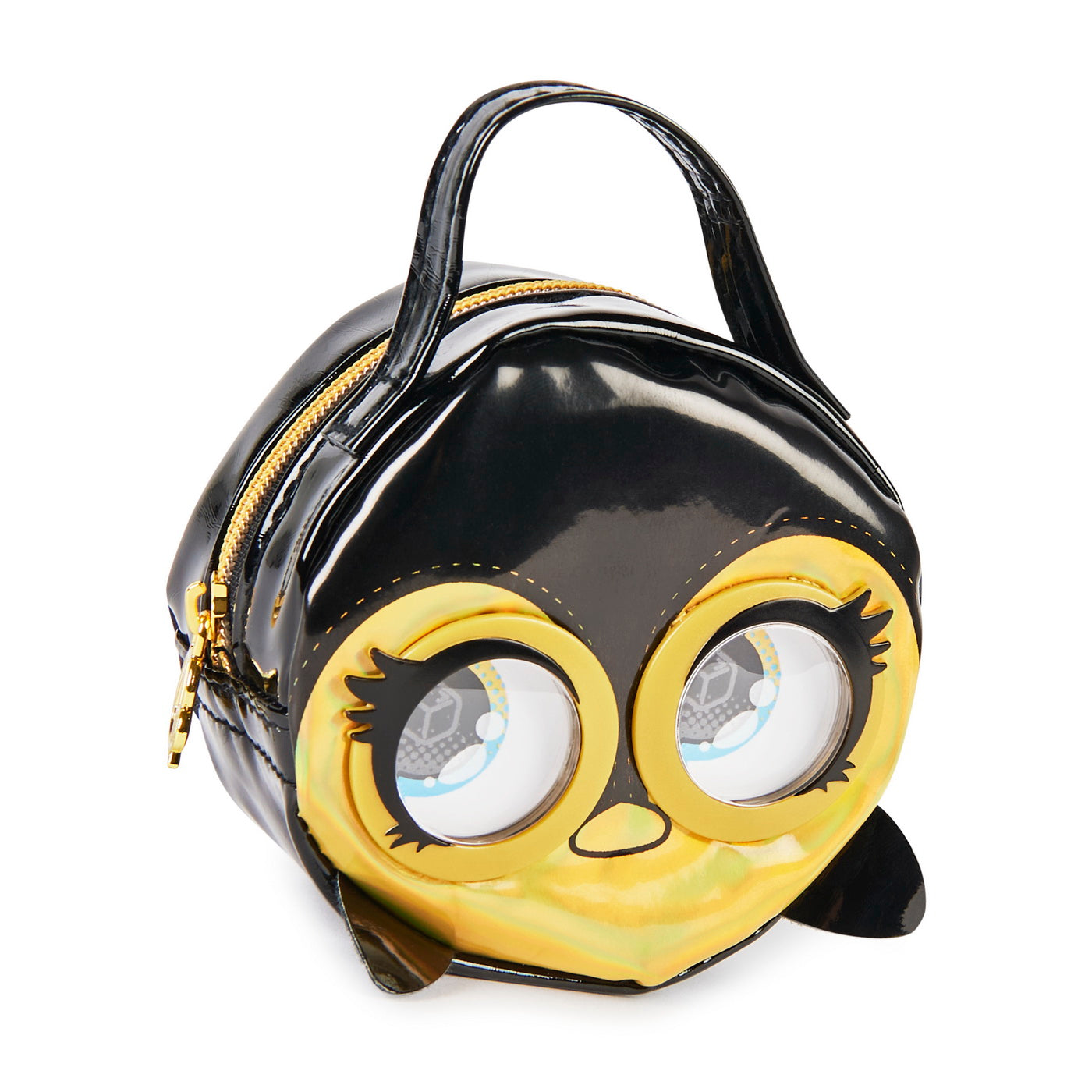 Purse pets gentuta micro pinguin negru