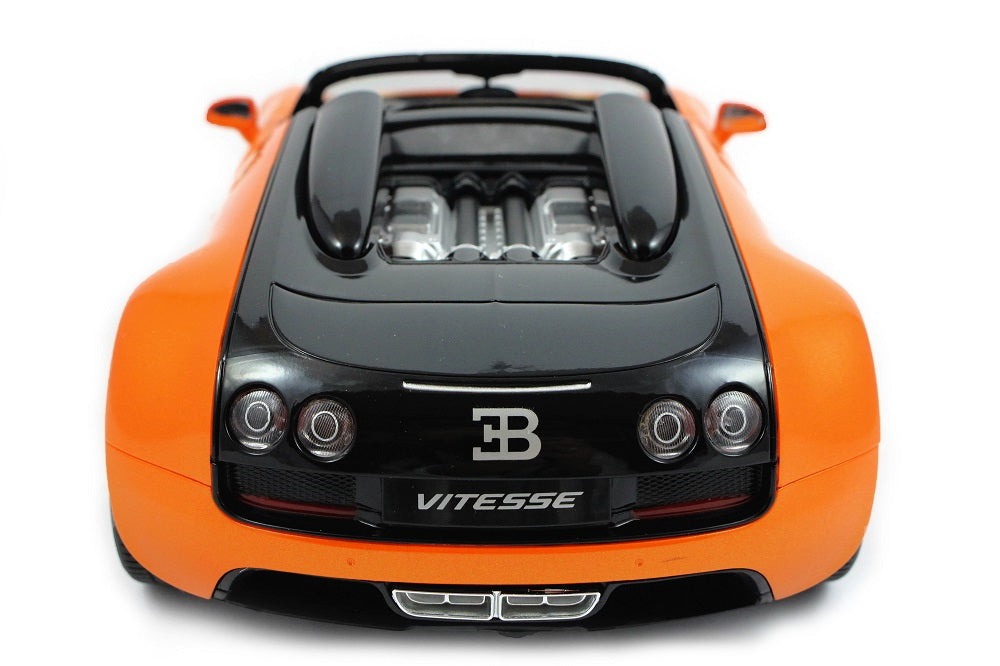 Masina cu telecomanda bugatti grand sport vitesse portocaliu cu scara 1 la 14