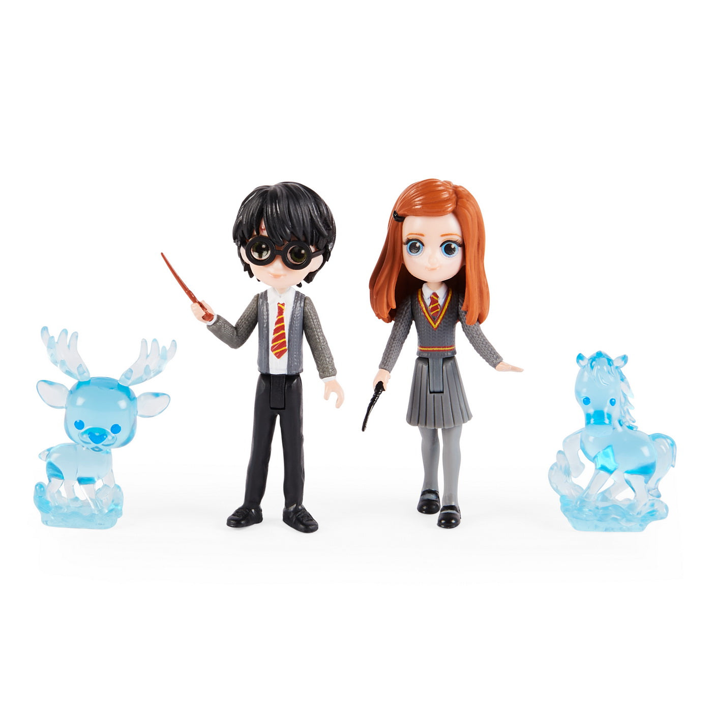 Harry potter wizarding world magical minis set 2 figurine harry potter si ginny weasley