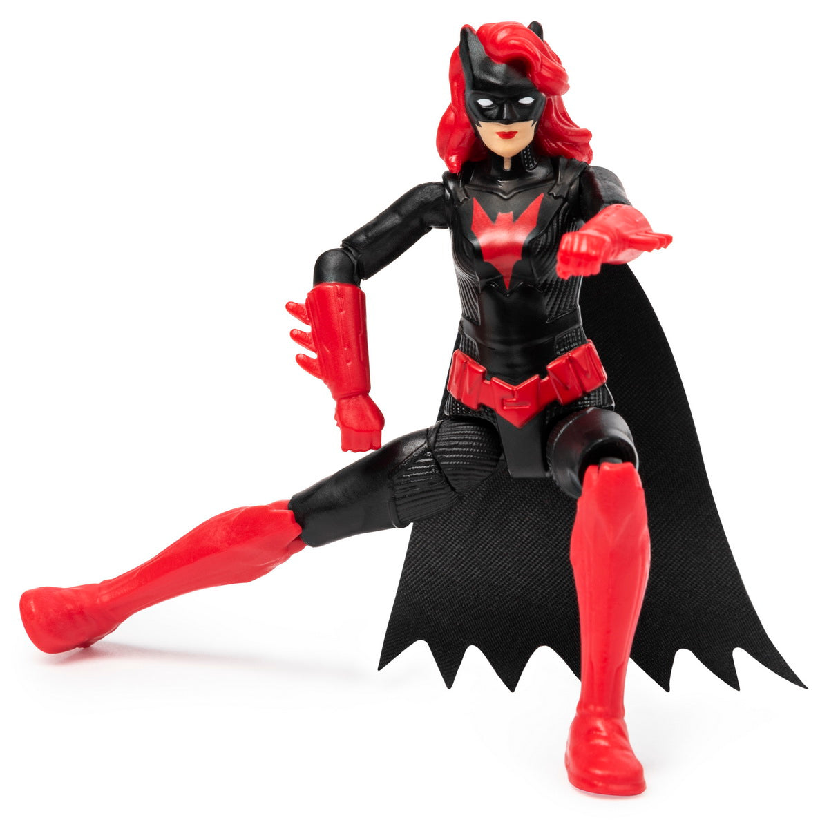 Figurina batwoman 10cm cu 3 cate accesorii