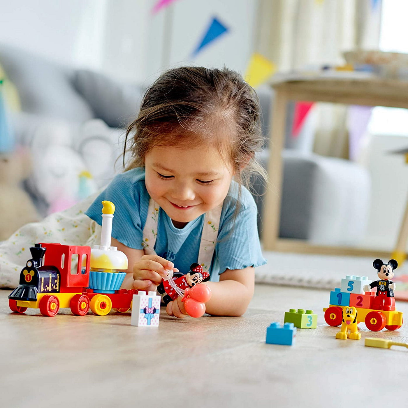 Lego duplo  trenul zilei aniversare mickey si minnie 10941