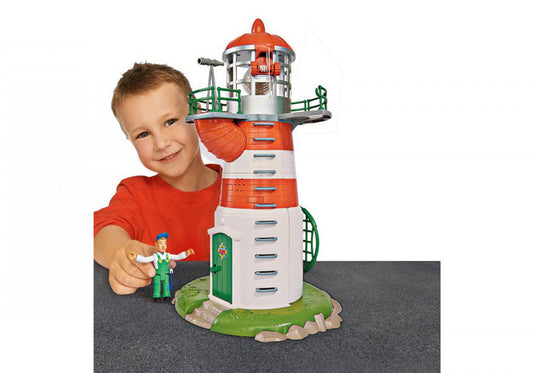 Sam lighthouse with figurine