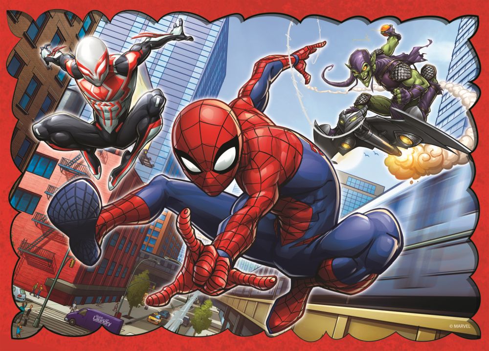 Puzzle trefl 4in1 in spiderman