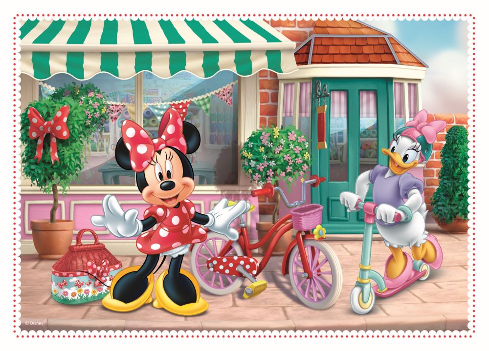 Puzzle trefl 4in1 minnie cu prietenii