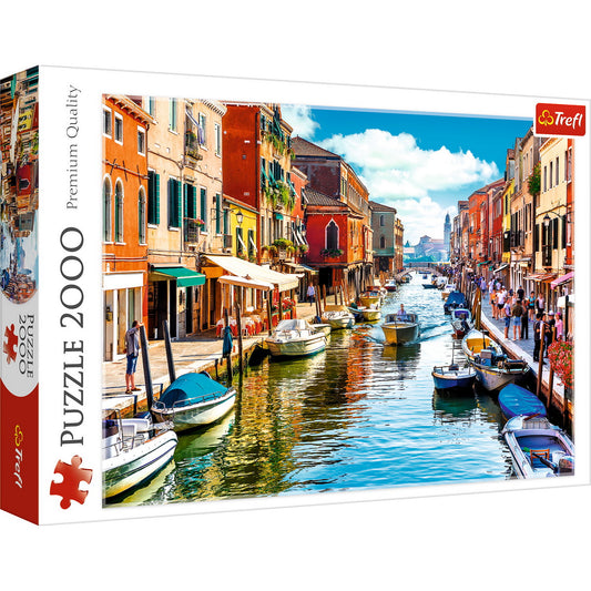 Puzzle trefl 2000 spre insula murano venetia