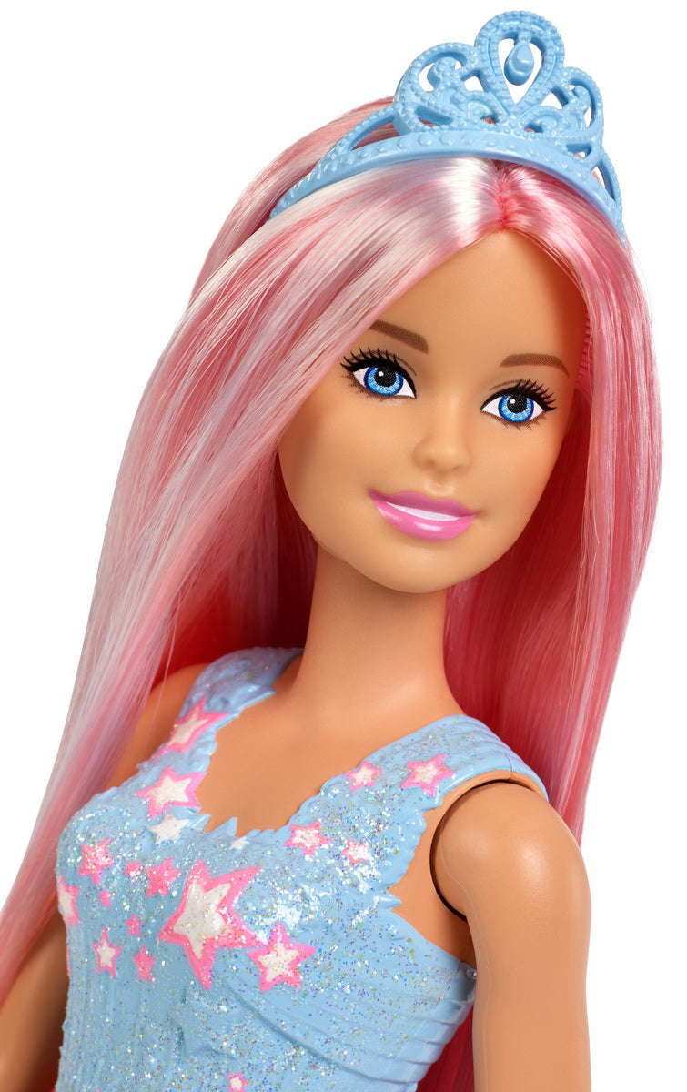 Barbie barbie printesa cu rochita curcubeu