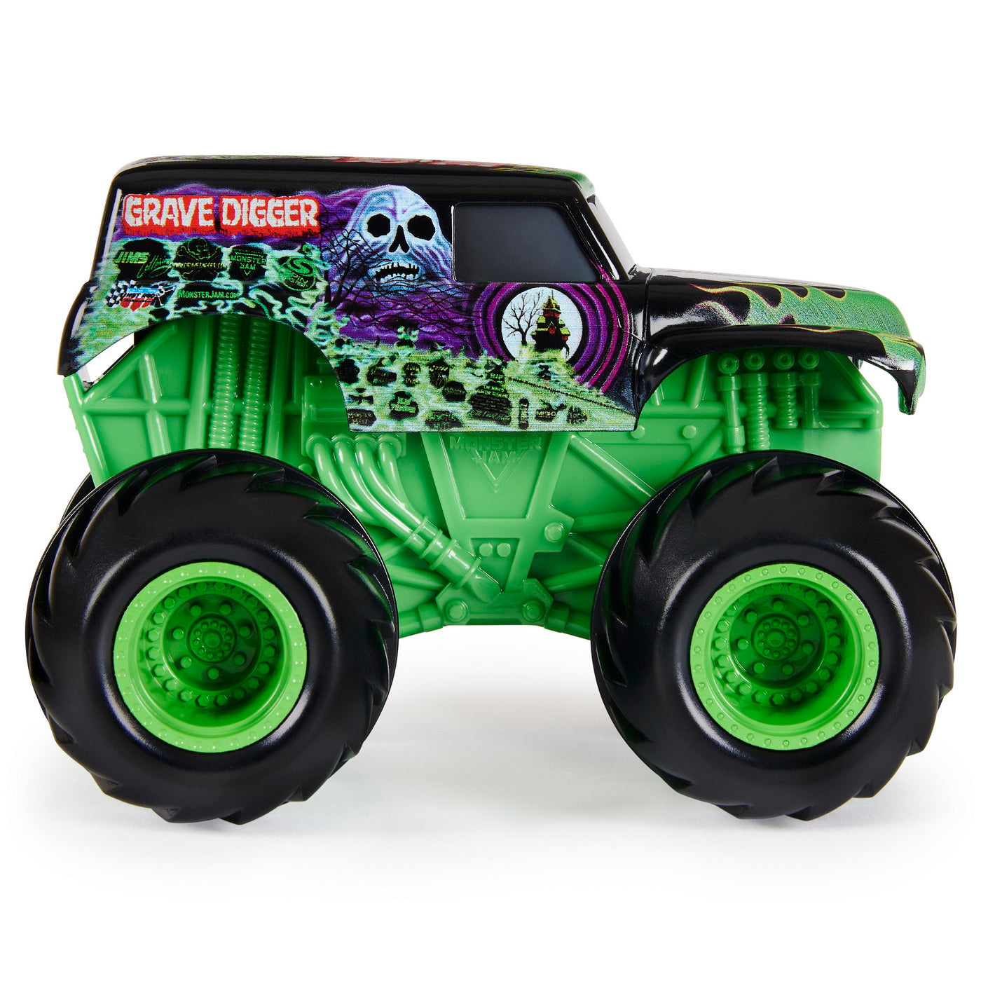 Monster jam grave digger seria spin rippers scara 1 la 43