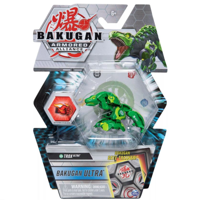 Bakugan s2 bila ultra trox cu card baku-gear