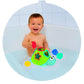 Jucarie bebe broscuta plutitoare cu forme si cuburi