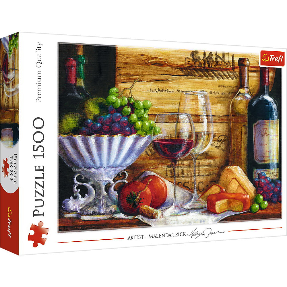 Puzzle trefl 1500  malenda trick arta vinului