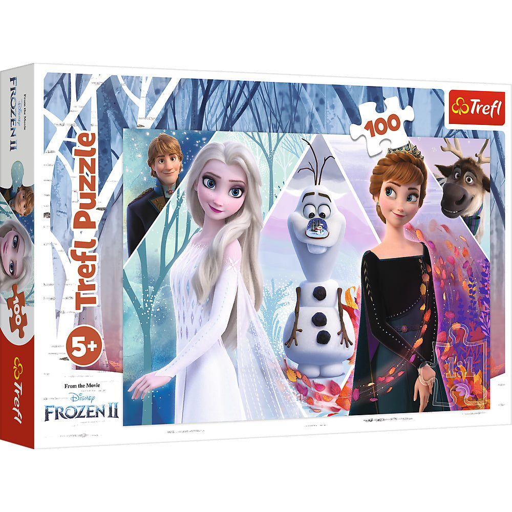 Puzzle trefl 100 frozen taramul incantator