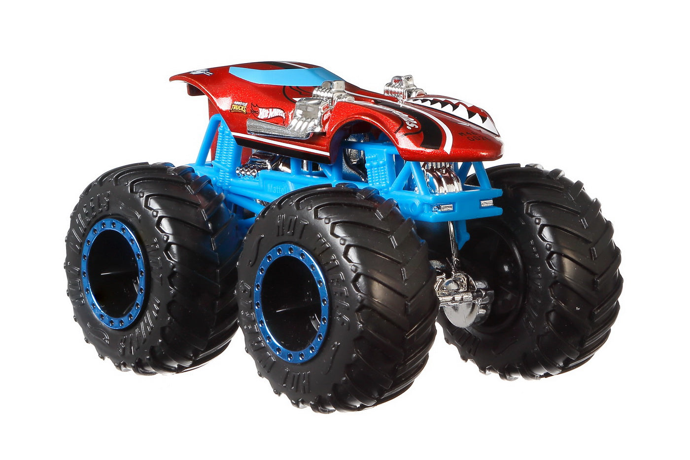 Hot wheels monster truck si masinuta metalica twin mill